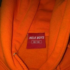 Full Send Orange Camo Hoodie